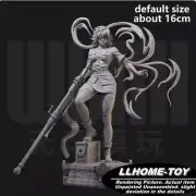 Anime Character Seras Victoria Vampire Resin 3D Print GK Figure DIY Model