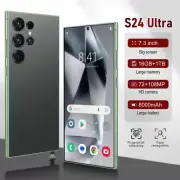 S24 Ultra 5G LTE Smartphone 7.3" Unlocked Android Cell Phones Dual SIM 16+1TB