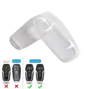 Reliable Transparent Key Fob Holder Case for Ford For Mustang For Edge