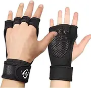 [GODFREY] Open Palm Workout Glove perfect for Rowing Machine, CrossFit, Bodybuilding, Weightlifting, Powerlifting, Gym Workouts