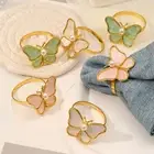 Napkin Buckle Rustproof Decorative Napkin Holder Table Decoration Not Easily