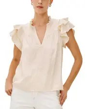 Rails Calista Double Flutter Sleeve Top