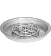 Celestial 19" Round Drop-in Fire Pit Pan w/ 12" Burner