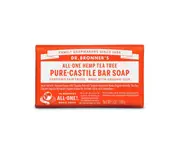 Dr. Bronner's Pure-Castile Bar Soap Tea Tree 140g