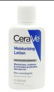 BRAND NEW 1 fl. oz. CeraVe Moisturizing Lotion MVE Delivery Tech