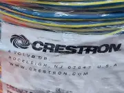 Crestron Cresnet-P-TL Composite Touch Panel/Media Control Cable CMP Teal /50ft