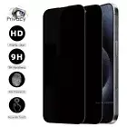 2-Pack Privacy Screen Protector for iPhone 15 14 13 12 11 Pro Max XR X 8 7 Plus