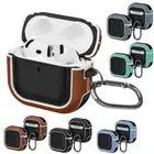 TPU PU Leather Full Protection Case Cover for AirPods 4th 3rd 1st/2nd Gen Pro