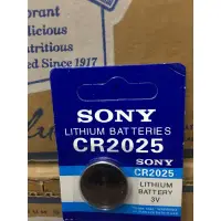 在飛比找蝦皮購物優惠-索尼電池 cr2025 sony cr2016 cr2032