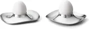 Georg Jensen Cobra Egg Cup, Stainless Steel, 2 Count