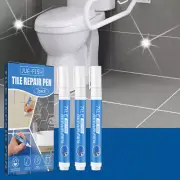 3pcs Grout Filler Pen Mildew-proof Tile Pen Safety for Restoring Tile Wall Floor