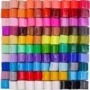 Beginner-Friendly Polymer Clay Value Pack - 100 Soft Blocks & Modeling Tools