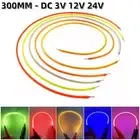 3V12V 24V Flexible LED Filament Lamp 300mm For Edison Bulb Diode Lamp Part Decor