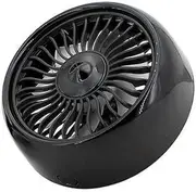 Air Circulation Fan,Cavalry Rechargerable Battery 360 Degree Adjustable Powered Fan for Car Air Vent Mounted, Cooling Air Fan (Air Vent Fan Black)