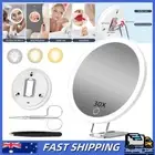 30X Magnifying Mirror With LED Light Make Up Shaving Illuminated 3 Color Dimming