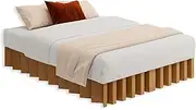 Yona Cardboard Bed - Eco-Friendly, 100% Recyclable, Durable Australian Bed Base | Sustainable, Minimalist Design | Holds Up to 3200kg | Easy Assembly and Repositioning (Natural, Queen)