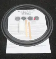 Single Foam Speaker Surround Repair Kit For JL Audio 12W6 12W0 12" Subwoofer Sub