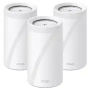 TP-Link BE22000 Whole Home Mesh Wi-Fi 7 System(Tri-Band) - 3-Pack DECO-BE85-3PK