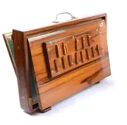 BINA Shruti Box Large –High-Quality Wooden Drone Box for Vocal & Classical music