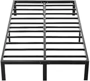 King Single Metal Bed Frame Full Steel Heavy Duty