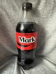 Share a Coke with Mark 2025 Personalized Gift Coca~Cola Bottle 20oz Zero