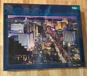 New Sealed 2000 Piece Jigsaw Puzzle “Vegas Baby” Buffalo Games 36" x 26"