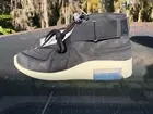 New Nike Air Fear Of God Raid Black Size 7.5 (AT8087-002)