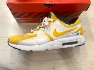 Nike air max zero QS 白黃 US10.5 8.5成新