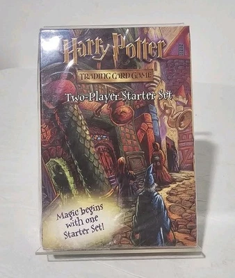 HARRY POTTER Two Player STARTER SET FACTORY SEALED DECK Card Game Wizards Coast
