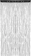 1 Panel Beaded Curtains 39x79in Decorative Beaded String Door Curtain Room Divider Fly Screen Blind Tassel for Home Door Window, Curtains for Doorways, String for Doors