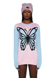 [dELiA*s by Dolls Kill] Nostalgia Lane Intarsia Sweater