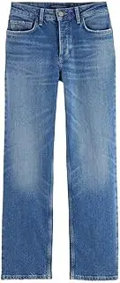 [Scotch & Soda] Women's Core The Sky Straight Blue Dream Jeans
