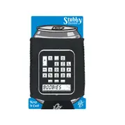 B Bies Calculator - Funny Novelty Stubby Holder With Base