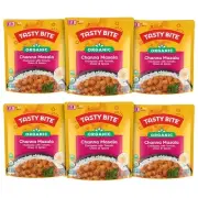 Tasty Bite Organic Channa Masala, 10 Ounce, Pack of 6, Ready to Eat,...