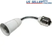 6X 6.5-Inch Light Bulb Extension Flexible Gooseneck Standard Medium Base E26