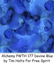 Alchemy Tonal Cotton Quilt fabric BTY Tim Holtz / Free Spirit PWTH 177 Devine