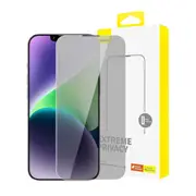 iPhone 14 Plus Premium Privacy Protection Tempered Glass Screen Protector - Very Transparent, Dust-Proof, Tough, Stain-Resistant