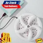 Portable Washing Machine Mini Turbine Washer USB For Travel Camping DY