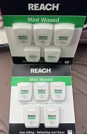 2 Pack Reach MINT WAXED (10 Floss)