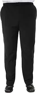 [MOTHNUR] Chef Uniform Pants Men's Breathable Black Chef Pants Canteen Uniform Oil Proof Quick Dry