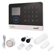 433MHz Wireless WIFI + GSM Auto-dial Alarm Security System for Home Burglar Q4K6