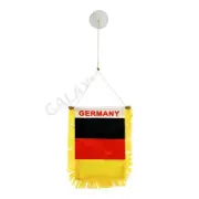 Germany Flag Mini Banner / Double Sided Mini Germany Car Window Flag