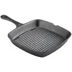 Pyrolux Pyrocast Cast Iron Square Grill Pan 25x24x3.5cm Non Stick Cookware