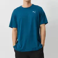 在飛比找momo購物網優惠-【PUMA】慢跑系列 Fav 男款 藍色 麻花 T恤 運動 