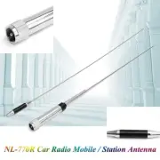 VHF/UHF Antenna 200W Mobile Connector Dual-Band Radio 3.0db/5.5db 2018