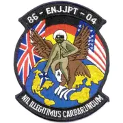 4.5" NATO EURO-NATO JOINT JET PILOT TRAINING 86-04 NIL ILLEGITIMUS PATCH
