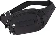 Hiking Waist Bag - Waist Running Belt Bag for Hiking,Large Capacity Waist Pack Phone Holder for, Running, Dog Walking
