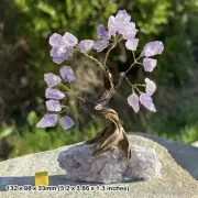 Amethyst tree of life - spiritual healing crystal art & window display