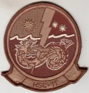 HSC-11 DRAGONSLAYERS COMMAND DESERT CHEST PATCH