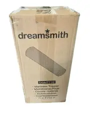 Dreamsmith 3 Inch 7-Zone Twin Memory Foam Mattress Topper, Cooling Gel Infuse